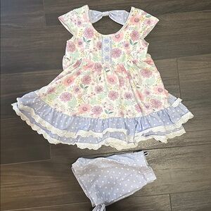 Always in Bloom Floral Chloe Tunic Set - 4T